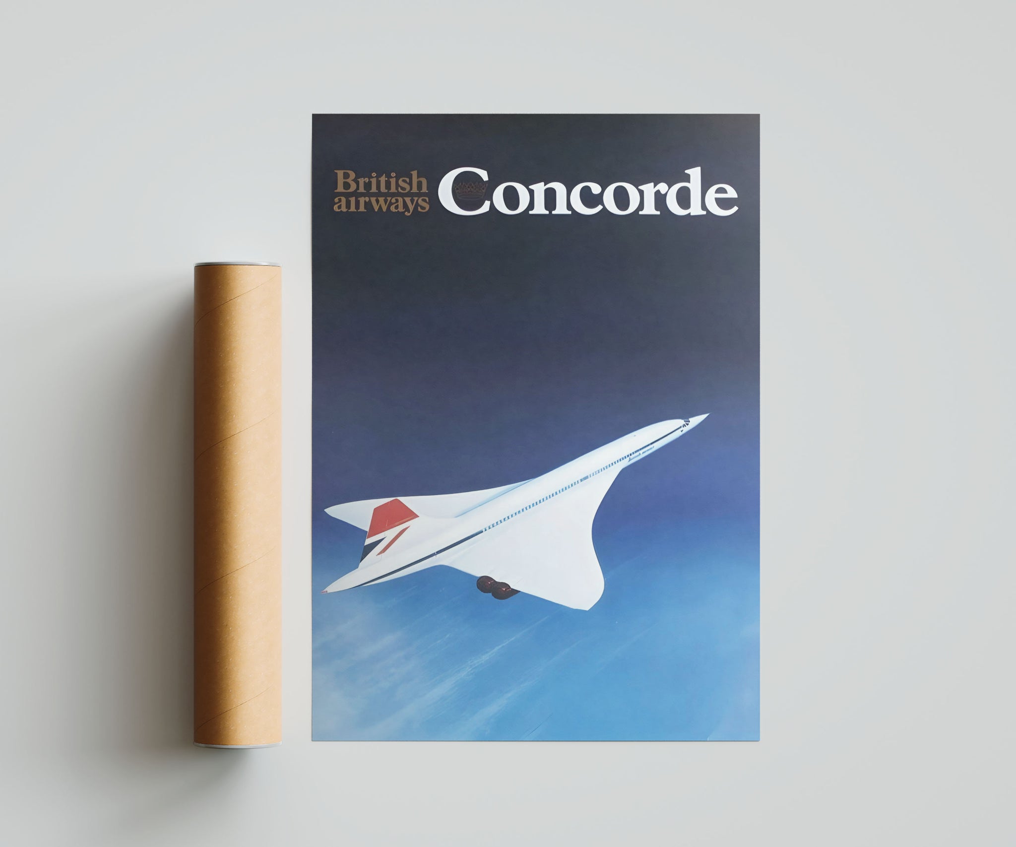 AVIAVAULT X 852 "British Airways Concorde" Poster