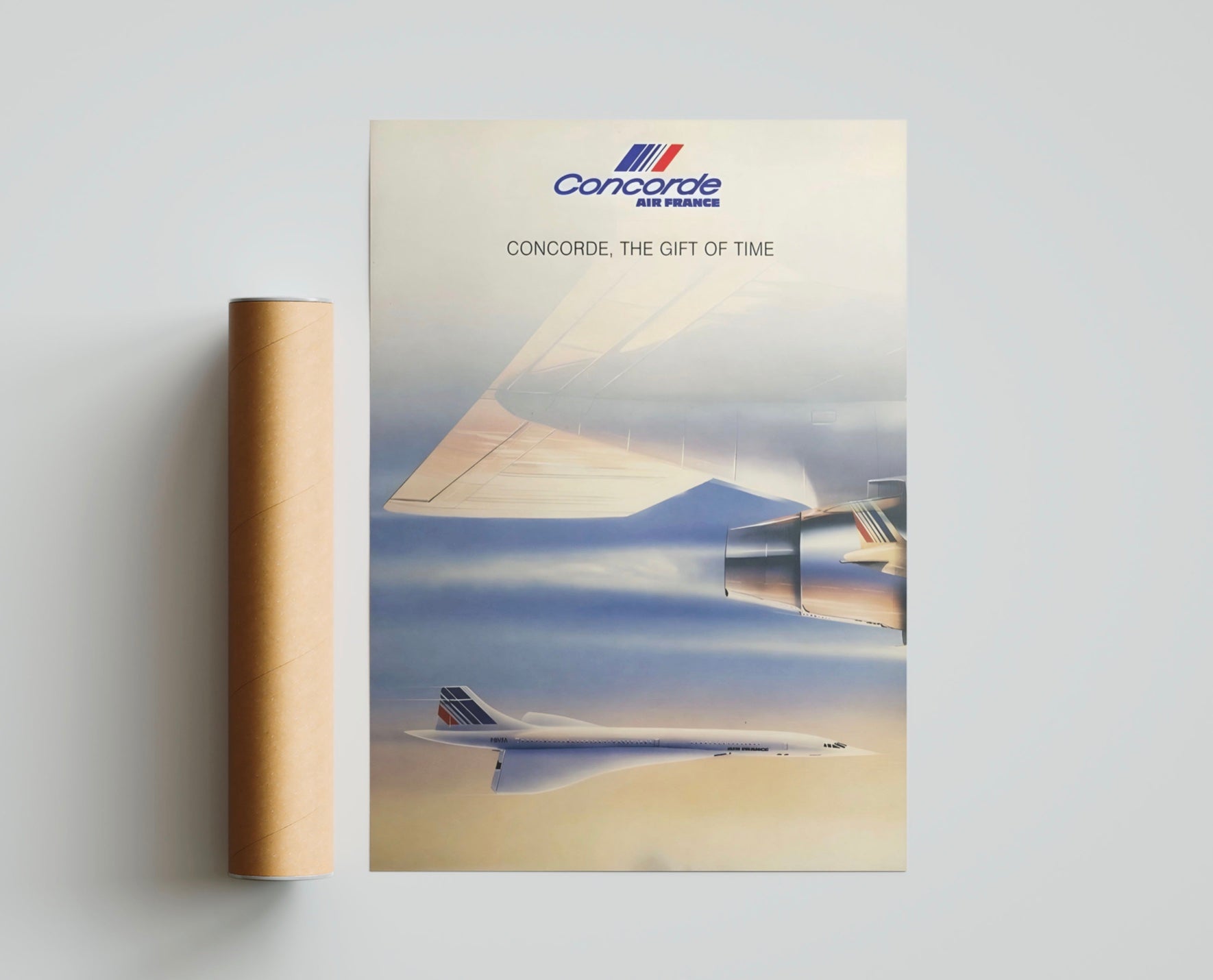 AVIAVAULT X 852 "Gift of Time Concorde" Poster