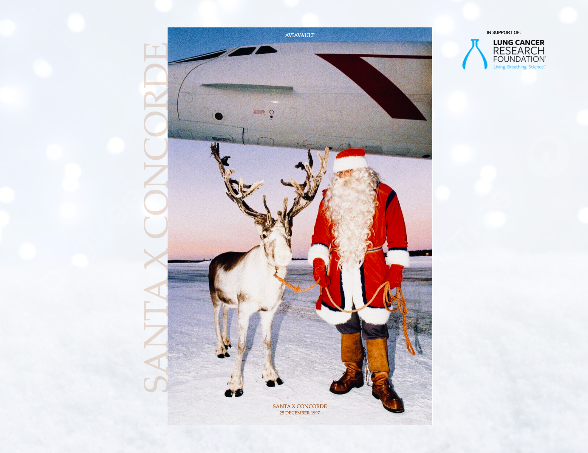 "SANTA X CONCORDE" Poster